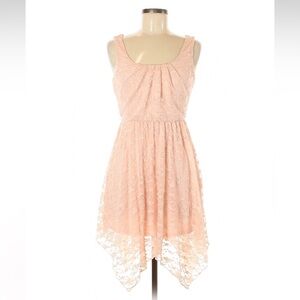 Lily Rose Blush Lace Top